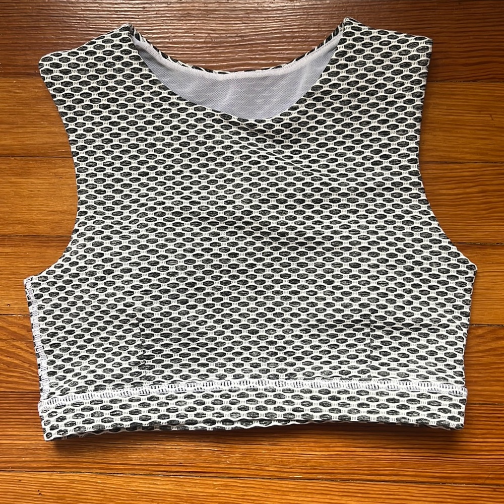 Mono B Crop Top Fitness Bra